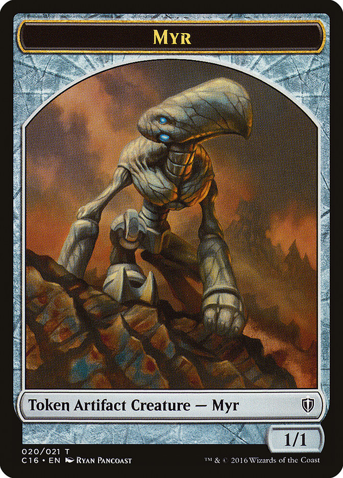 Myr Token [Commander 2016 Tokens]