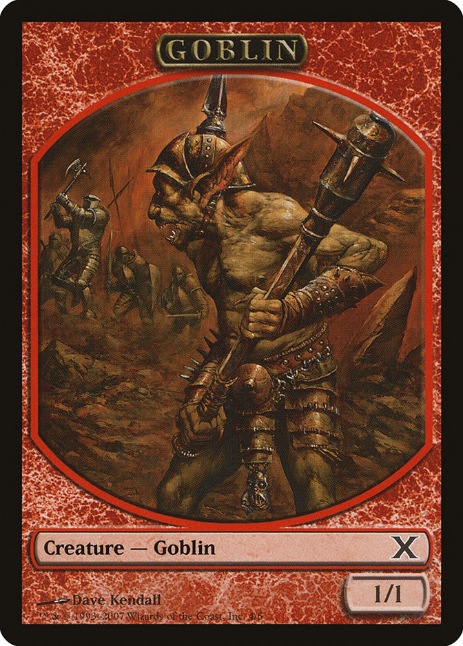 Goblin Token [Tenth Edition Tokens] | Gauntlet Hobbies - Angola