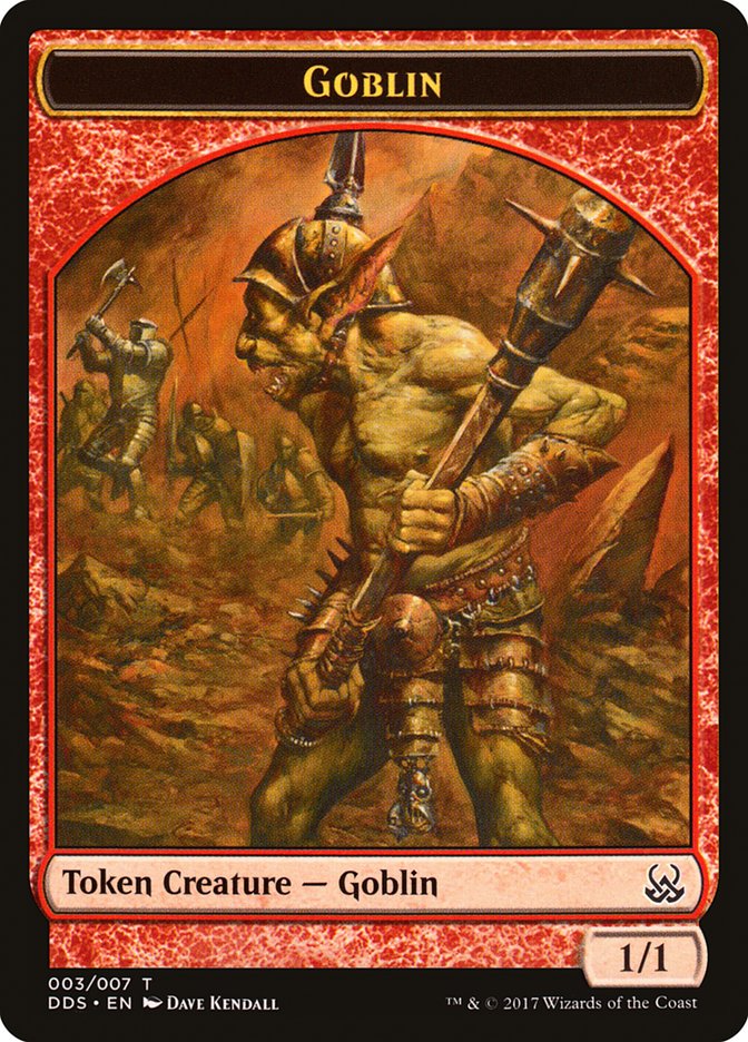 Goblin Token [Duel Decks: Mind vs. Might Tokens] | Gauntlet Hobbies - Angola