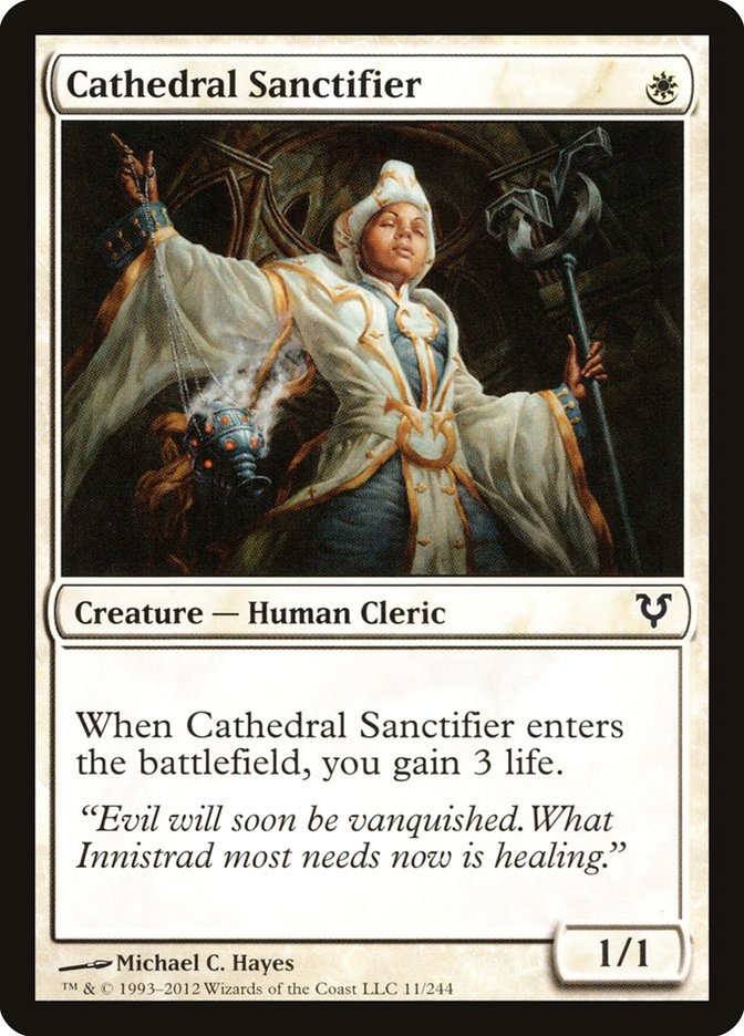 Cathedral Sanctifier [Avacyn Restored] | Gauntlet Hobbies - Angola