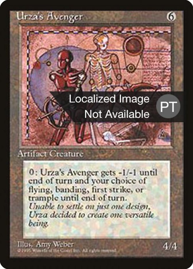 Urza's Avenger [Fourth Edition (Foreign Black Border)]