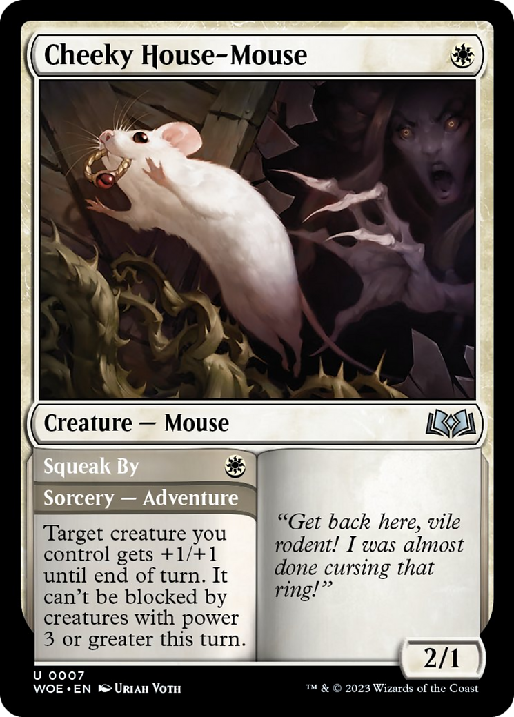 Cheeky House-Mouse [Wilds of Eldraine] | Gauntlet Hobbies - Angola
