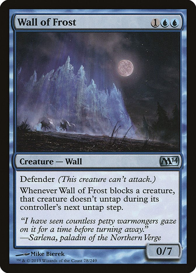 Wall of Frost [Magic 2014] | Gauntlet Hobbies - Angola