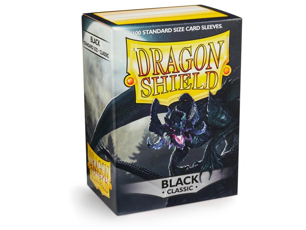 Dragon Shield Classic Sleeve -  Black ‘Signoir’ 100ct | Gauntlet Hobbies - Angola