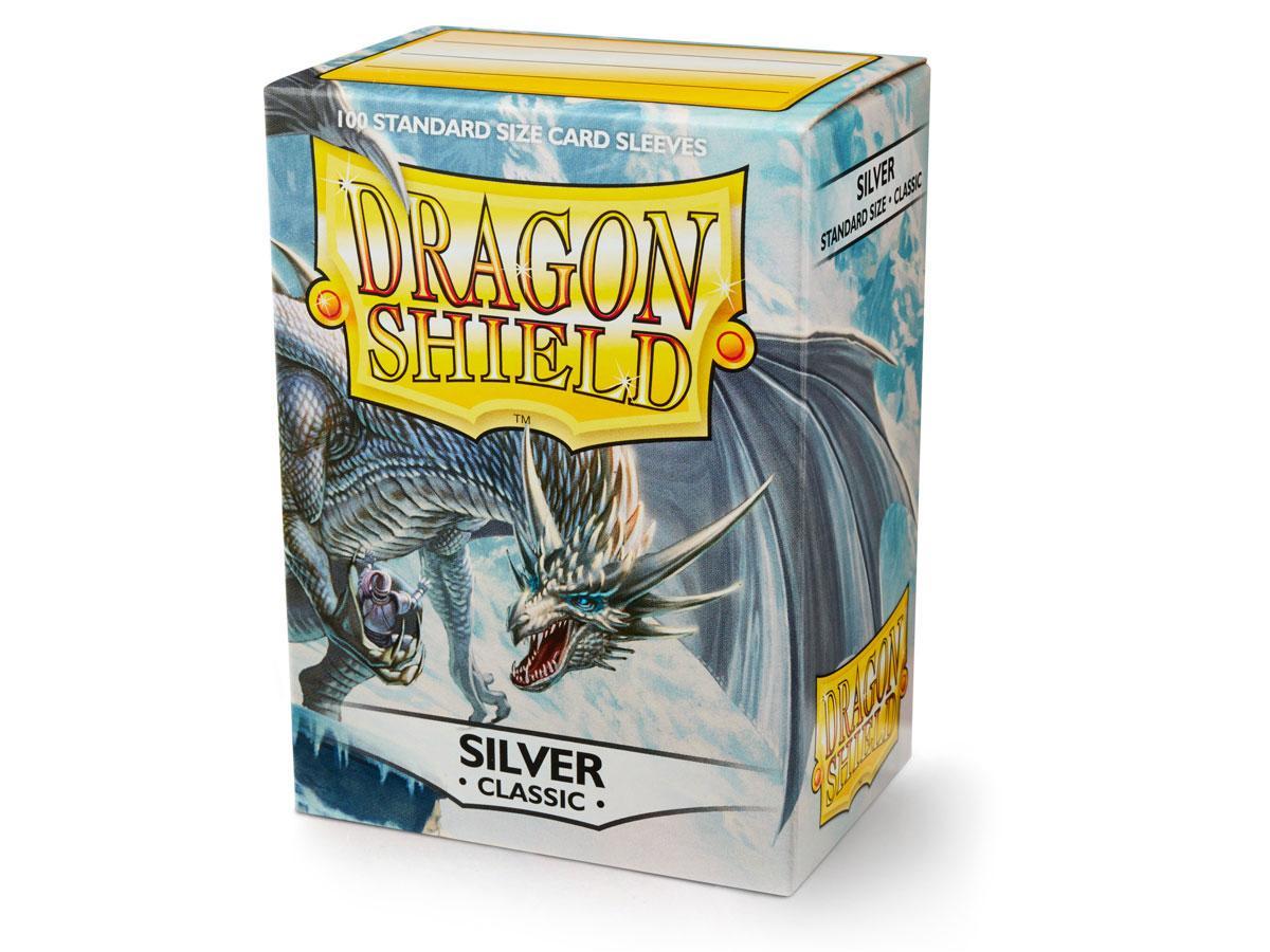 Dragon Shield Classic Sleeve - Silver ‘Mirage’ 100ct | Gauntlet Hobbies - Angola