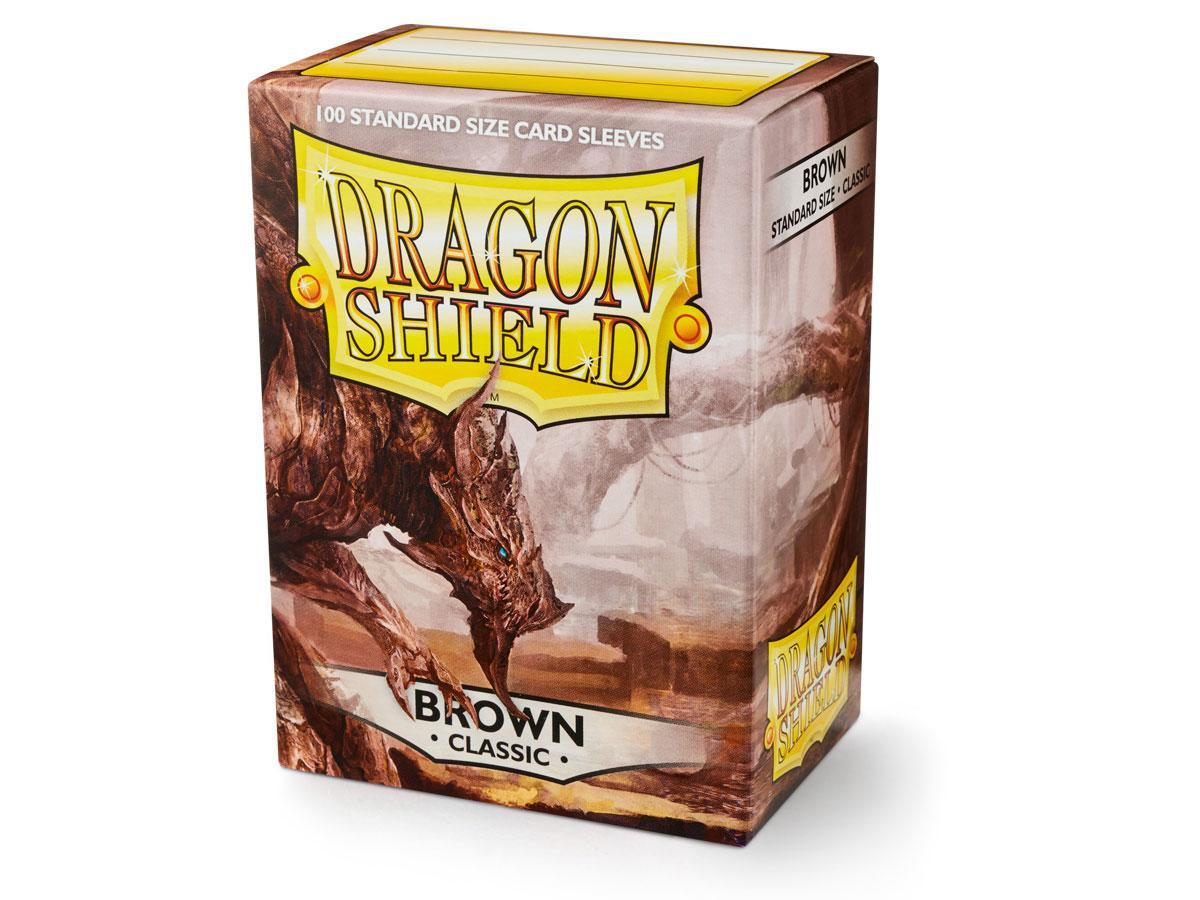 Dragon Shield Classic Sleeve - Brown ‘Brakish’ 100ct | Gauntlet Hobbies - Angola
