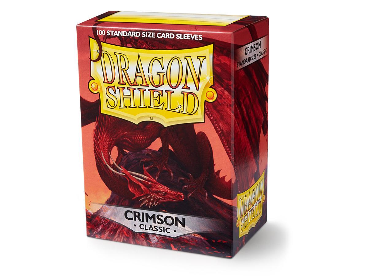 Dragon Shield Classic Sleeve - Crimson ‘Arteris’ 100ct | Gauntlet Hobbies - Angola