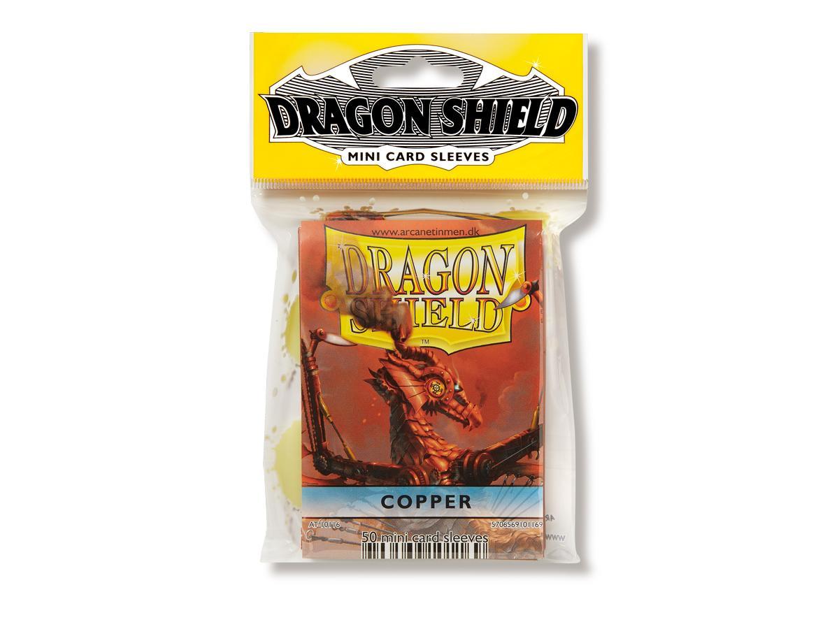 Dragon Shield Classic (Mini) Sleeve - Copper ‘Fiddlestix’ 50ct | Gauntlet Hobbies - Angola