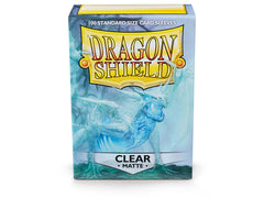 Dragon Shield Matte Sleeve - Clear ‘Angrozh’ 100ct | Gauntlet Hobbies - Angola