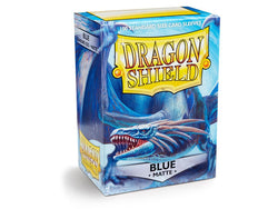 Dragon Shield Matte Sleeve -  Blue ‘Dennaesor’ 100ct