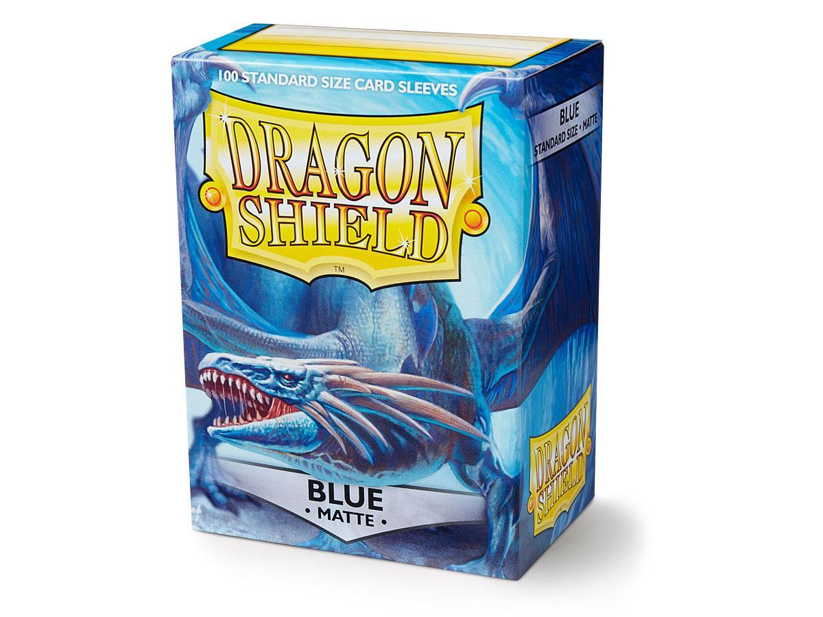 Dragon Shield Matte Sleeve -  Blue ‘Dennaesor’ 100ct | Gauntlet Hobbies - Angola