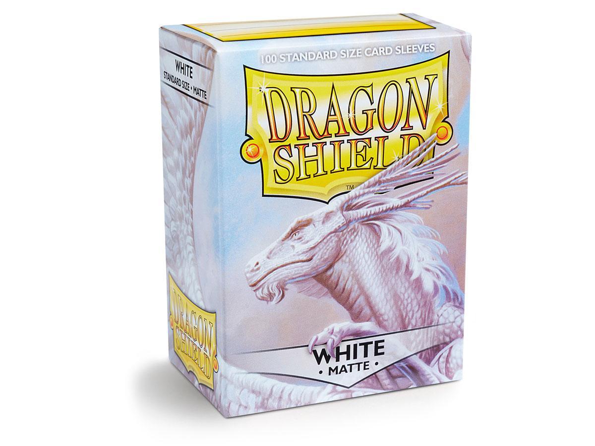 Dragon Shield Matte Sleeve - White ‘Bounteous’ 100ct | Gauntlet Hobbies - Angola