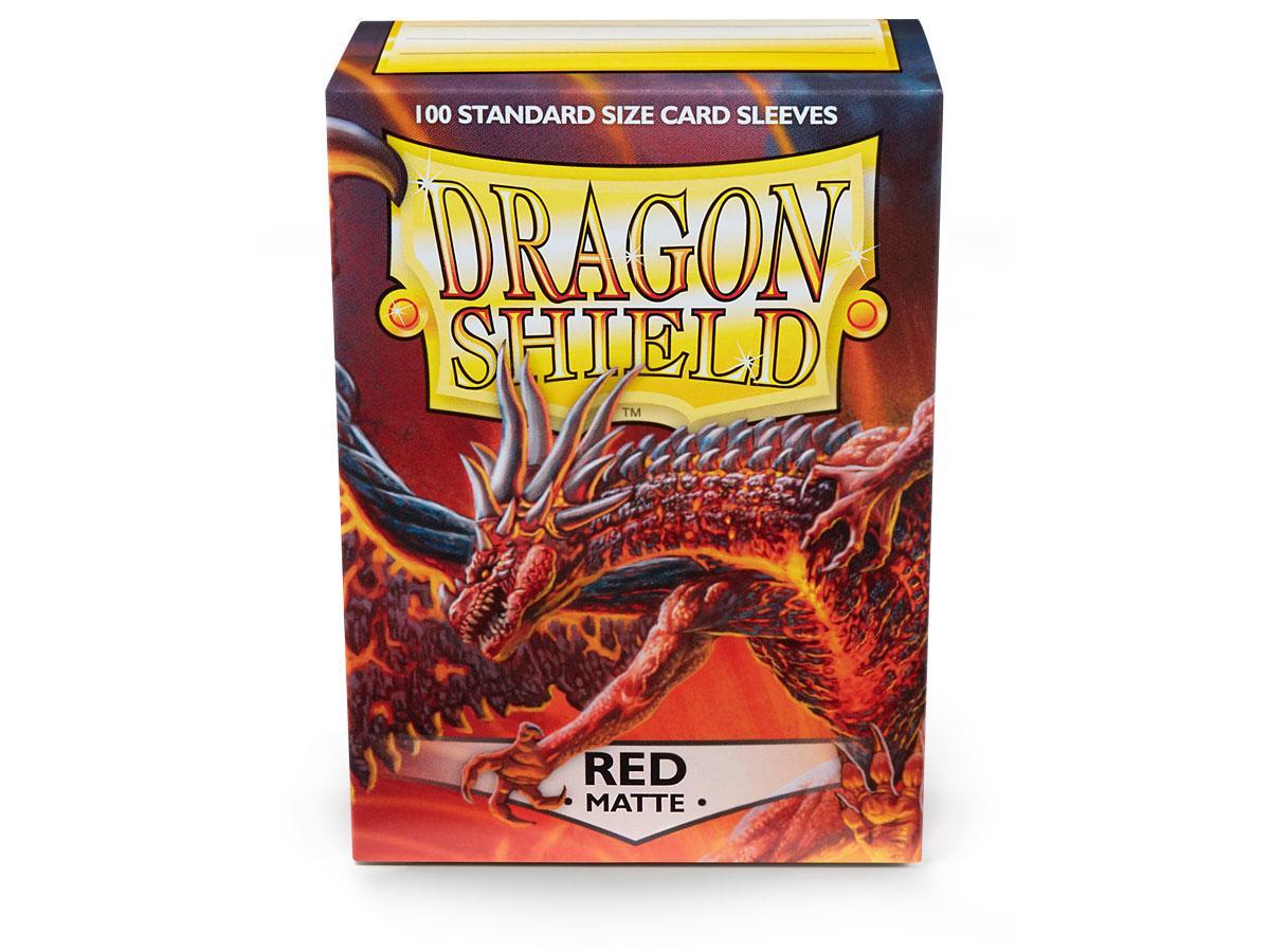 Dragon Shield Matte Sleeve - Red ‘Moltanis’ 100ct | Gauntlet Hobbies - Angola