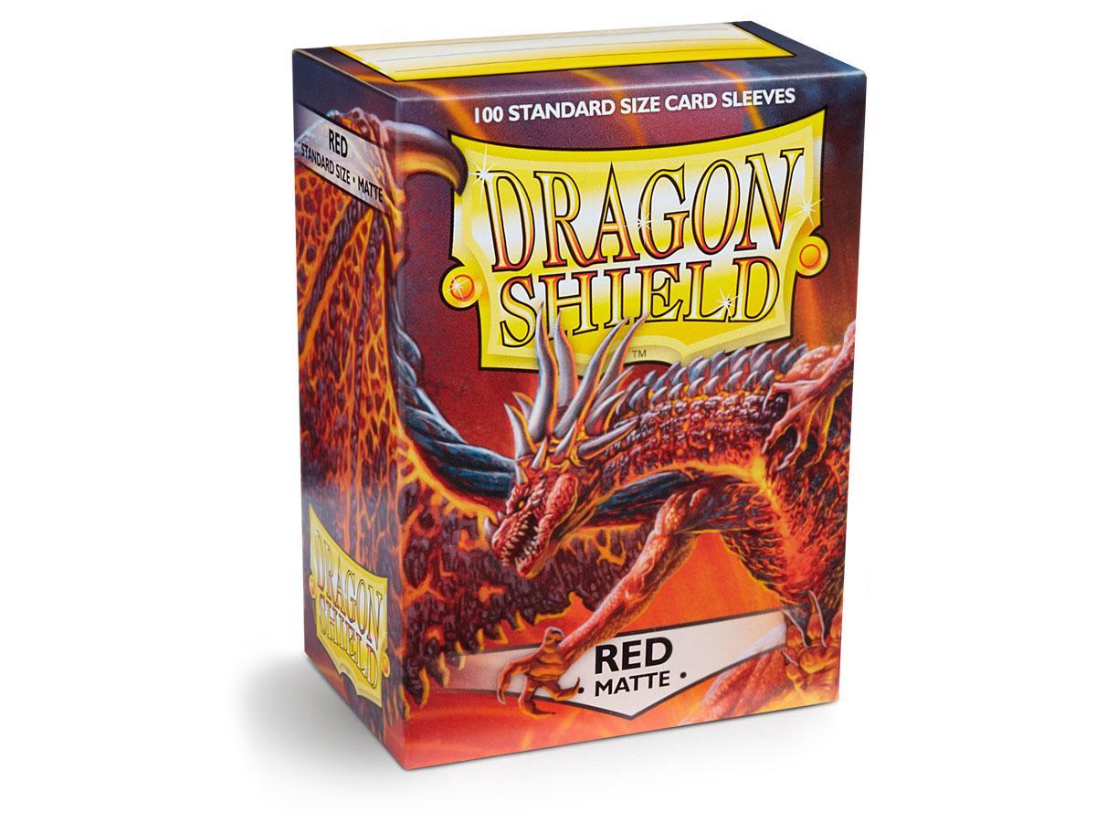 Dragon Shield Matte Sleeve - Red ‘Moltanis’ 100ct | Gauntlet Hobbies - Angola