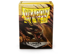 Dragon Shield Matte Sleeve - Umbra ‘Teranha’ 100ct