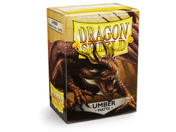 Dragon Shield Matte Sleeve - Umbra ‘Teranha’ 100ct