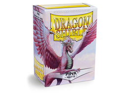 Dragon Shield Matte Sleeve - Pink ‘Christa’ 100ct