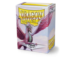 Dragon Shield Matte Sleeve - Pink ‘Christa’ 100ct