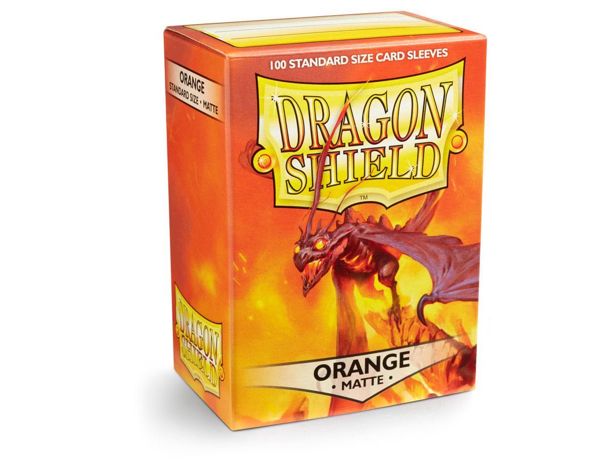 Dragon Shield Matte Sleeve - Orange ‘Usaqin 100ct | Gauntlet Hobbies - Angola