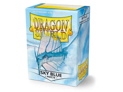 Dragon Shield Matte Sleeve - Sky Blue ‘Strata’ 100ct