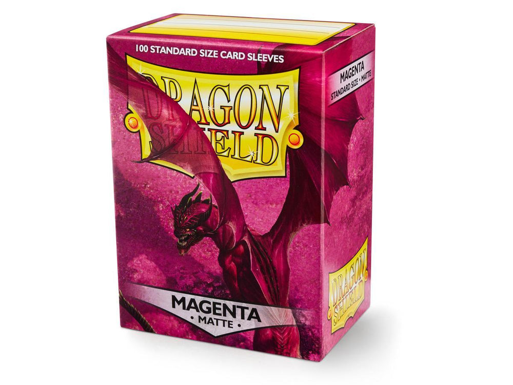 Dragon Shield Matte Sleeve - Magenta ‘Fuchsin’ 100ct