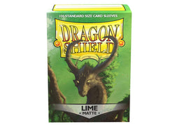 Dragon Shield Matte Sleeve - Lime ‘Laima’ 100ct