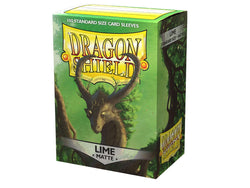 Dragon Shield Matte Sleeve - Lime ‘Laima’ 100ct