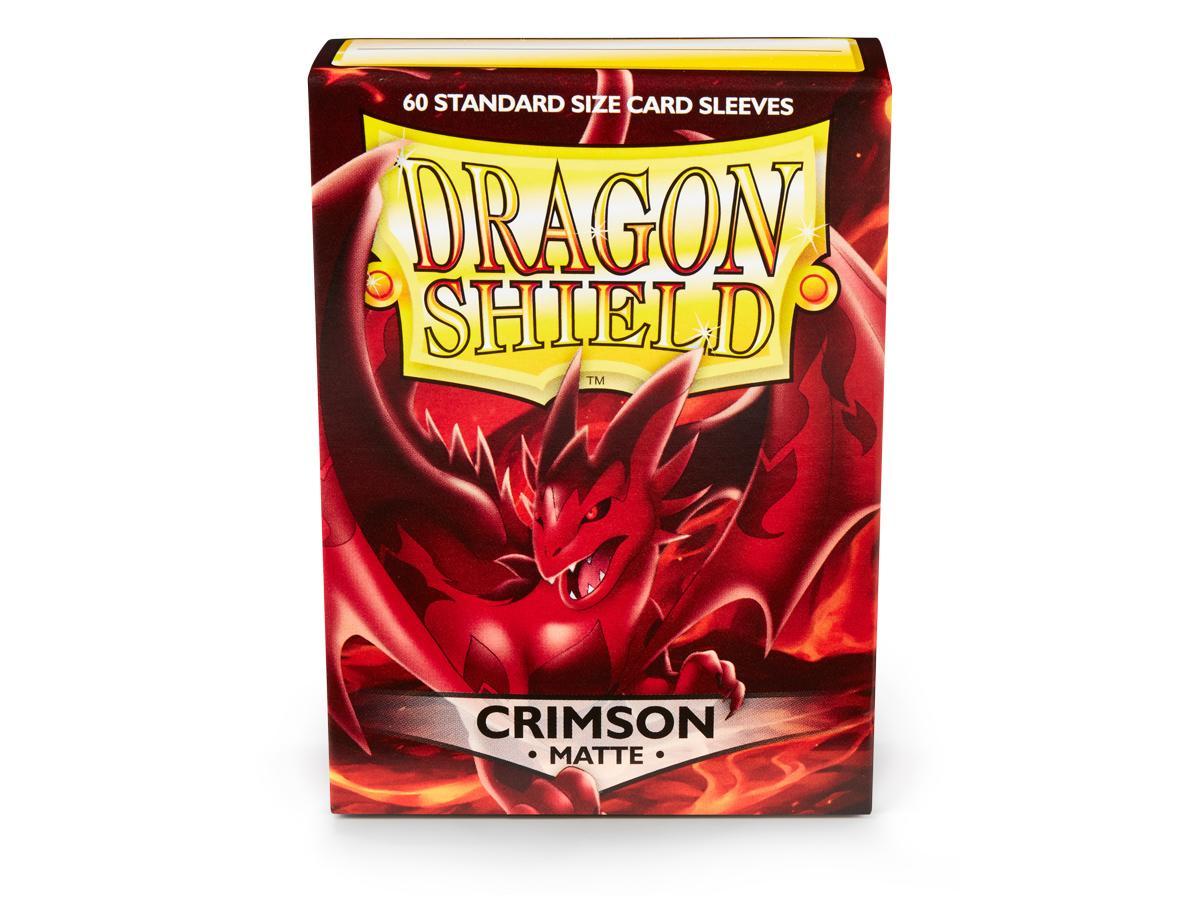 Dragon Shield Matte Sleeve - Crimson ‘Logi’ 60ct | Gauntlet Hobbies - Angola