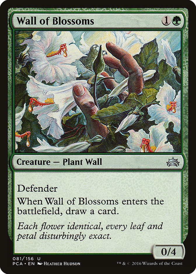 Wall of Blossoms [Planechase Anthology] | Gauntlet Hobbies - Angola