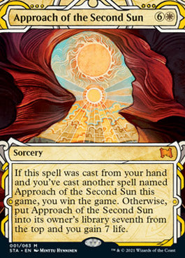 Approach of the Second Sun (Foil Etched) [Strixhaven: School of Mages Mystical Archive] | Gauntlet Hobbies - Angola