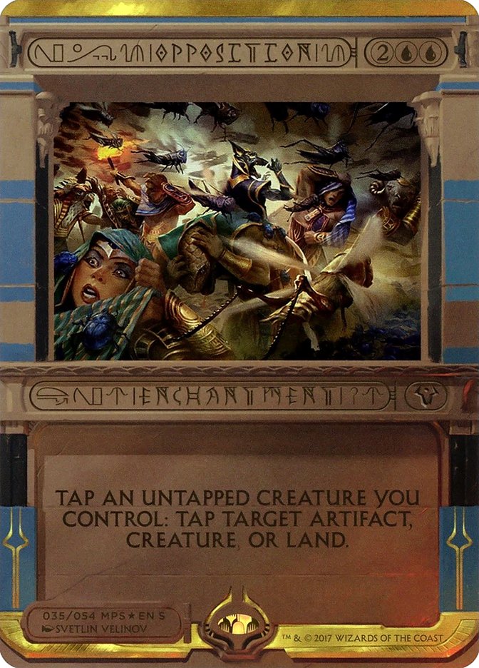 Opposition (Invocation) [Amonkhet Invocations] | Gauntlet Hobbies - Angola