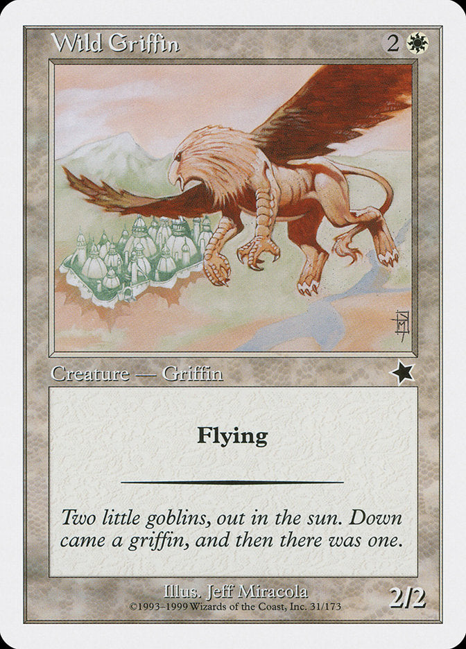Wild Griffin [Starter 1999] | Gauntlet Hobbies - Angola