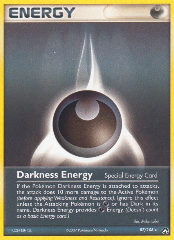 Darkness Energy (87/108) [EX: Power Keepers] | Gauntlet Hobbies - Angola