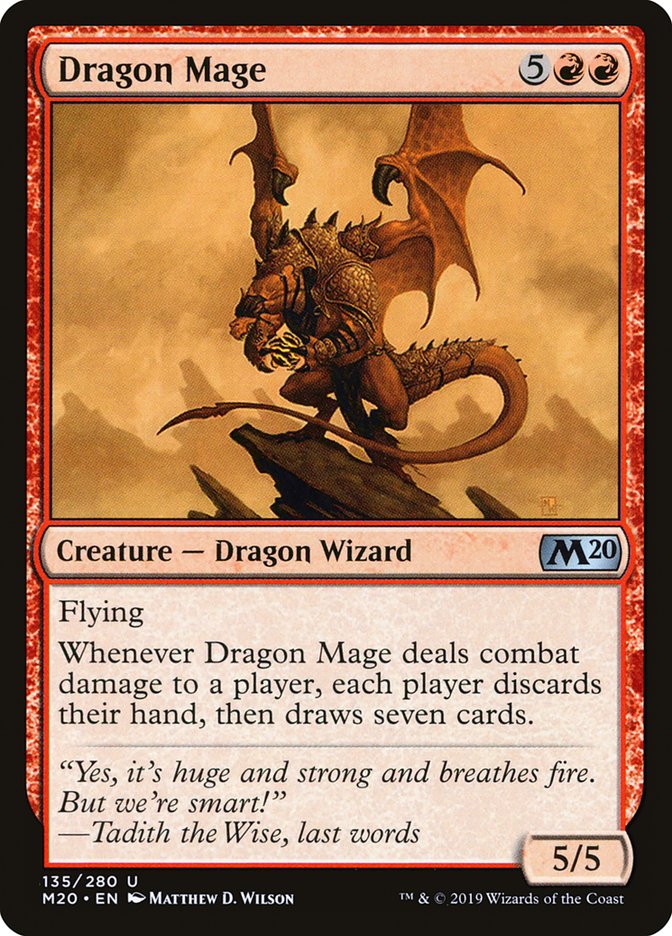 Dragon Mage [Core Set 2020] | Gauntlet Hobbies - Angola