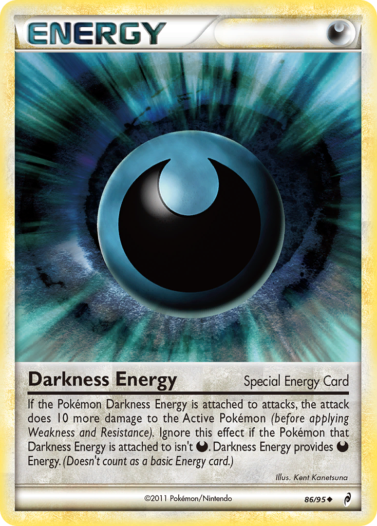 Darkness Energy (86/95) [HeartGold & SoulSilver: Call of Legends] | Gauntlet Hobbies - Angola
