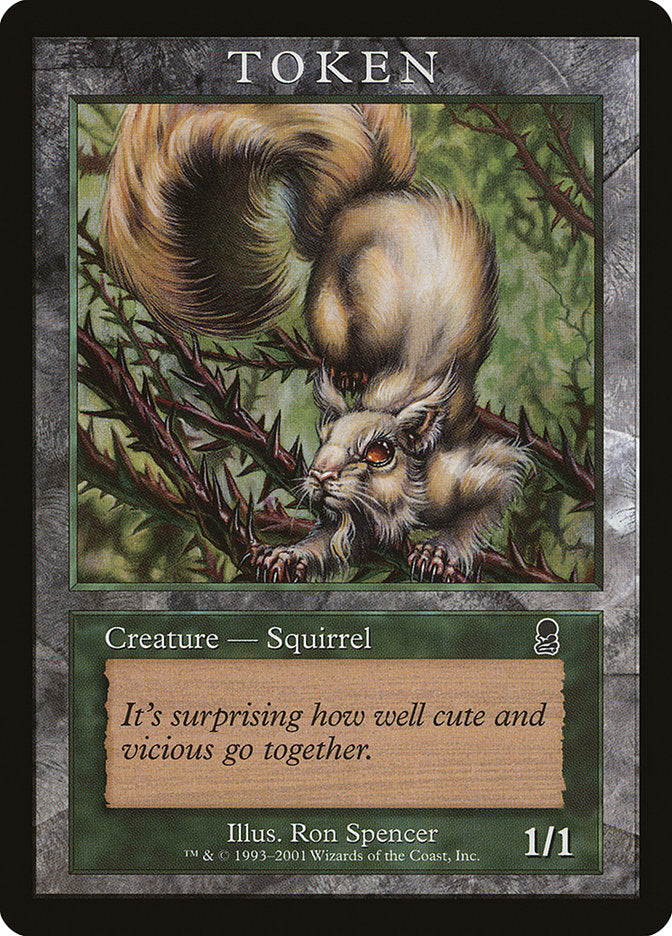 Squirrel Token [Magic Player Rewards 2002] | Gauntlet Hobbies - Angola