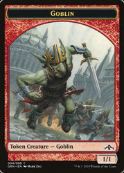 Soldier // Goblin Double-sided Token [Guilds of Ravnica Guild Kit Tokens]