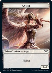 Angel // Saproling Double-sided Token [Double Masters Tokens] | Gauntlet Hobbies - Angola