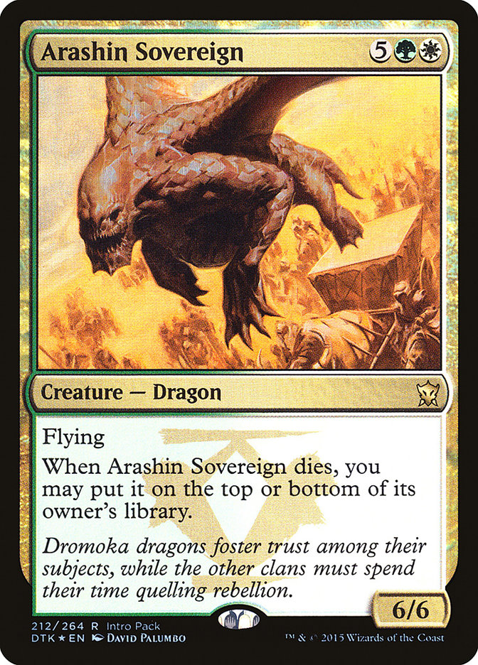 Arashin Sovereign (Intro Pack) [Dragons of Tarkir Promos] | Gauntlet Hobbies - Angola