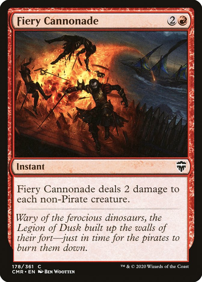 Fiery Cannonade [Commander Legends] | Gauntlet Hobbies - Angola