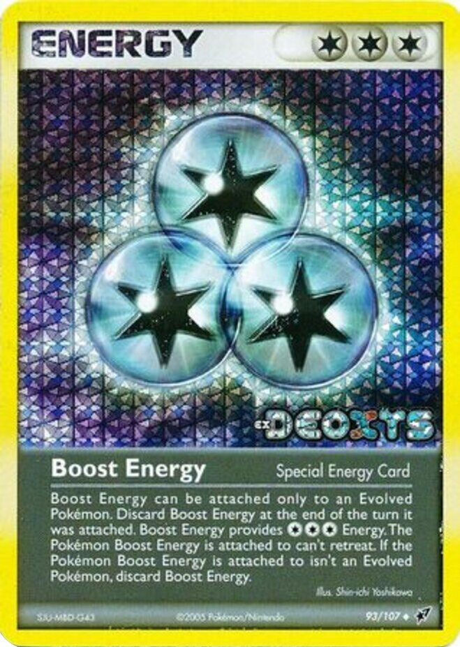 Boost Energy (93/107) (Stamped) [EX: Deoxys] | Gauntlet Hobbies - Angola