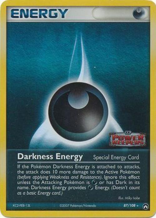 Darkness Energy (87/108) (Stamped) [EX: Power Keepers] | Gauntlet Hobbies - Angola