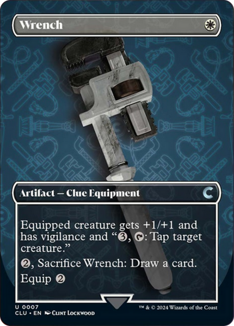 Wrench (Borderless) [Ravnica: Clue Edition] | Gauntlet Hobbies - Angola