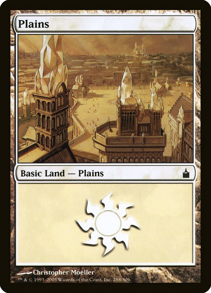 Plains (288) [Ravnica: City of Guilds] | Gauntlet Hobbies - Angola