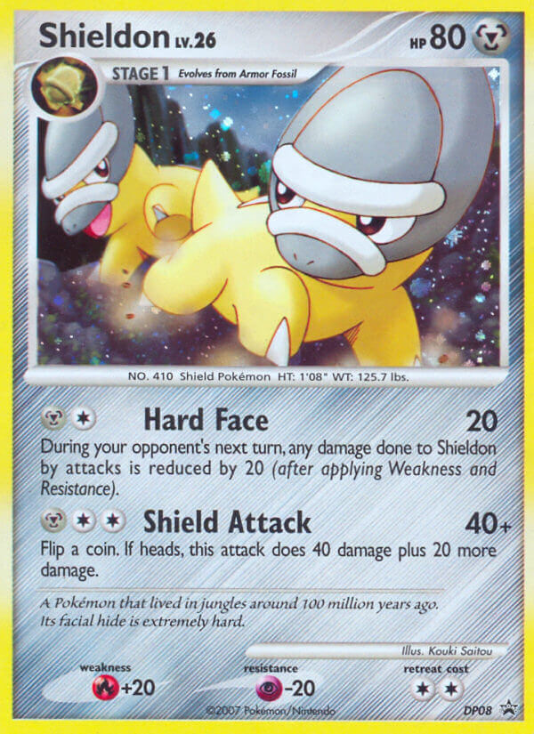 Shieldon (DP08) [Diamond & Pearl: Black Star Promos]