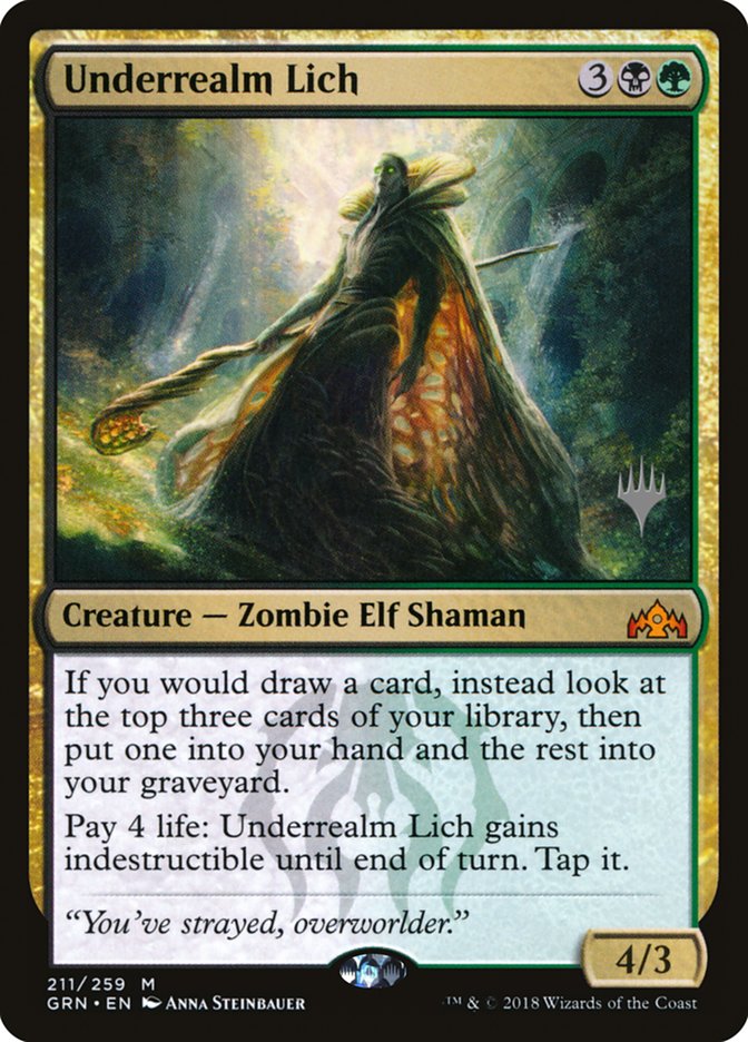 Underrealm Lich [Guilds of Ravnica Promos] | Gauntlet Hobbies - Angola