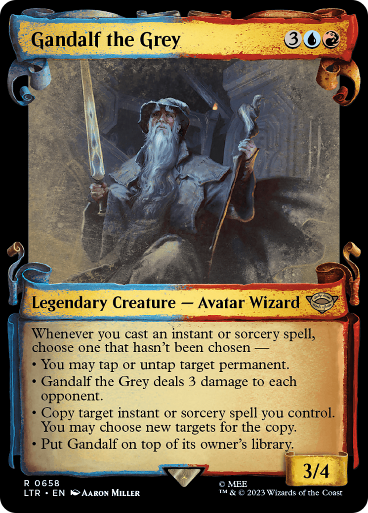 Gandalf the Grey [The Lord of the Rings: Tales of Middle-Earth Showcase Scrolls] | Gauntlet Hobbies - Angola