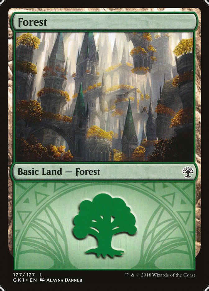 Forest (127) [Guilds of Ravnica Guild Kit] | Gauntlet Hobbies - Angola