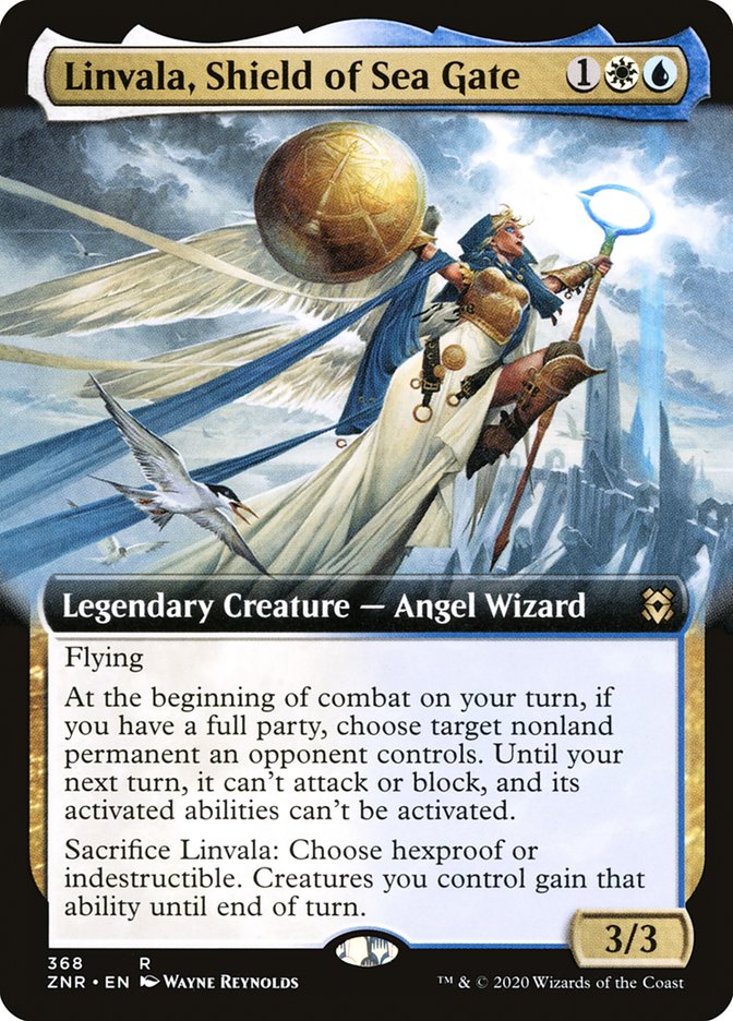 Linvala, Shield of Sea Gate (Extended) [Zendikar Rising]