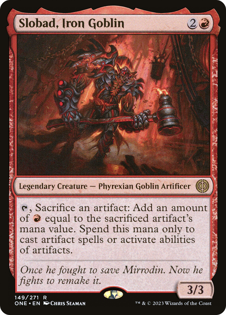 Slobad, Iron Goblin [Phyrexia: All Will Be One] | Gauntlet Hobbies - Angola